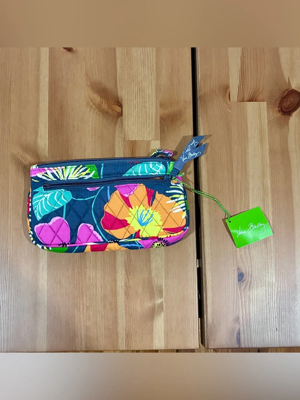 Vera Bradley Jazzy Bloom Wristlet